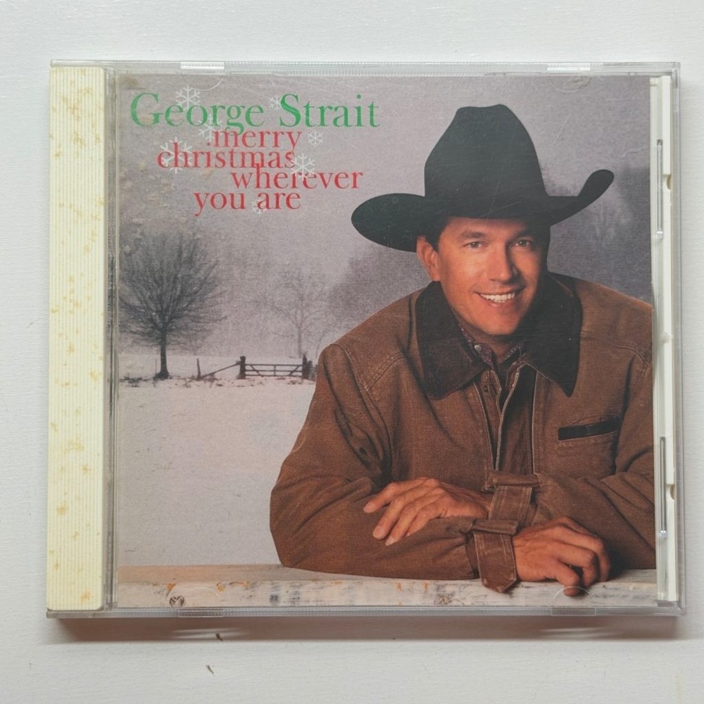 George Strait Merry Christmas Wherever You Are CD 1999 MCA Nashville Country